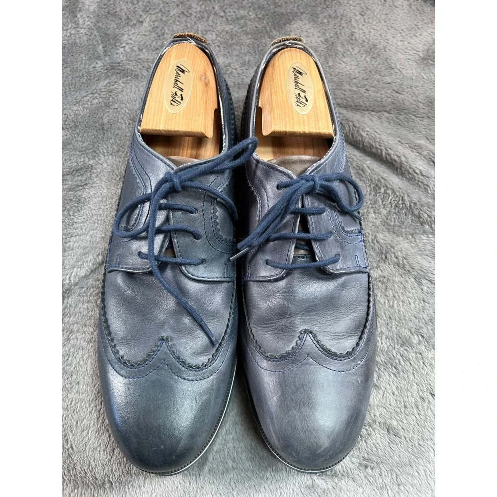 Pikolinos Wingtip Oxford Shoes Mens 42/9 Blue M0K-4208 Nautic
